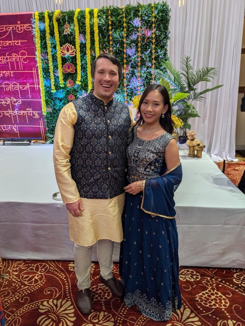 Watched their friends Gina and Adarsh get married and turned to each other: we can't keep pushing this off.
