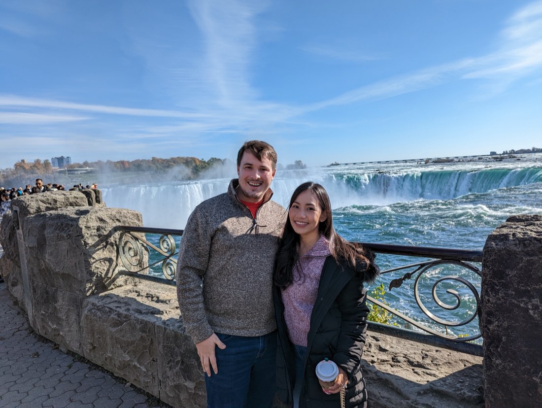 Within 2 weeks of getting travel permission, they had to get out! Stayed on the Canadian side and kept it chill.